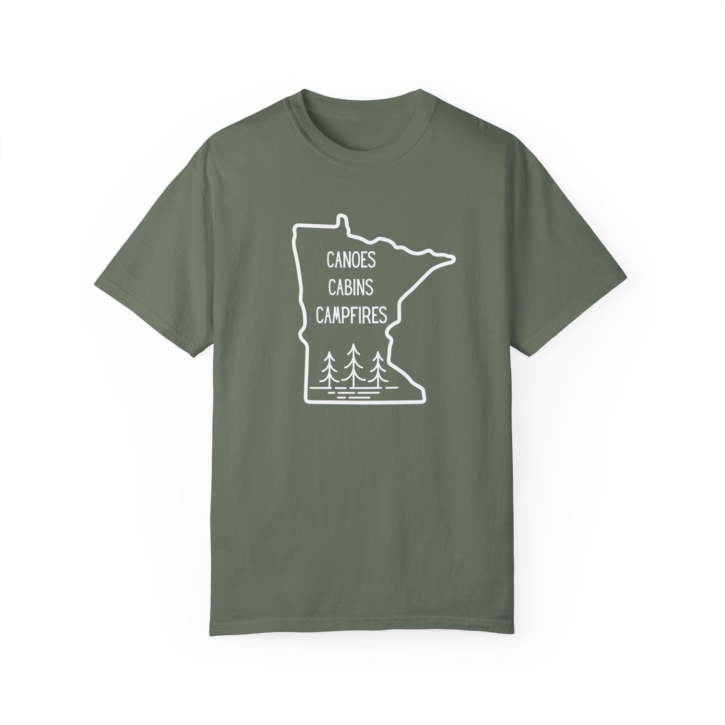 Canoes Cabins Campfires Minnesota Shirt