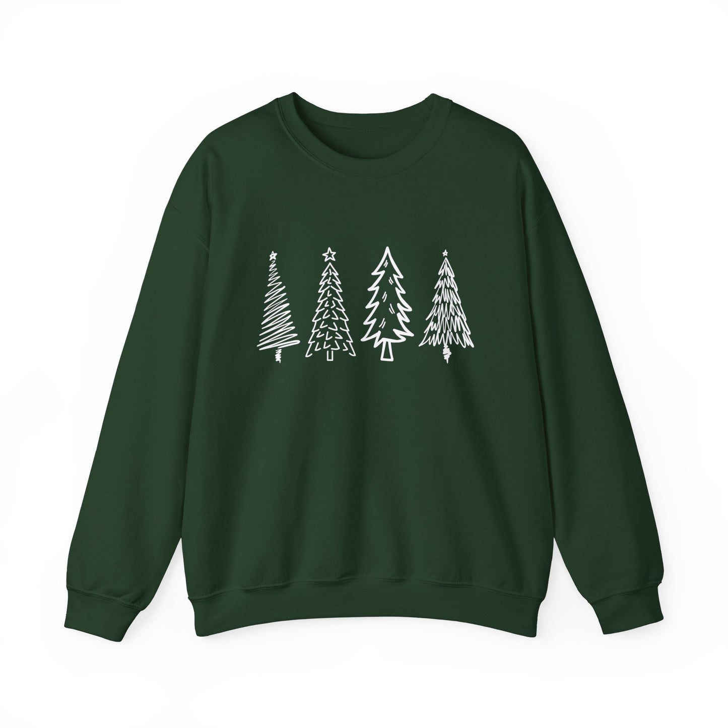 Christmas Holiday Trees Sweatshirt