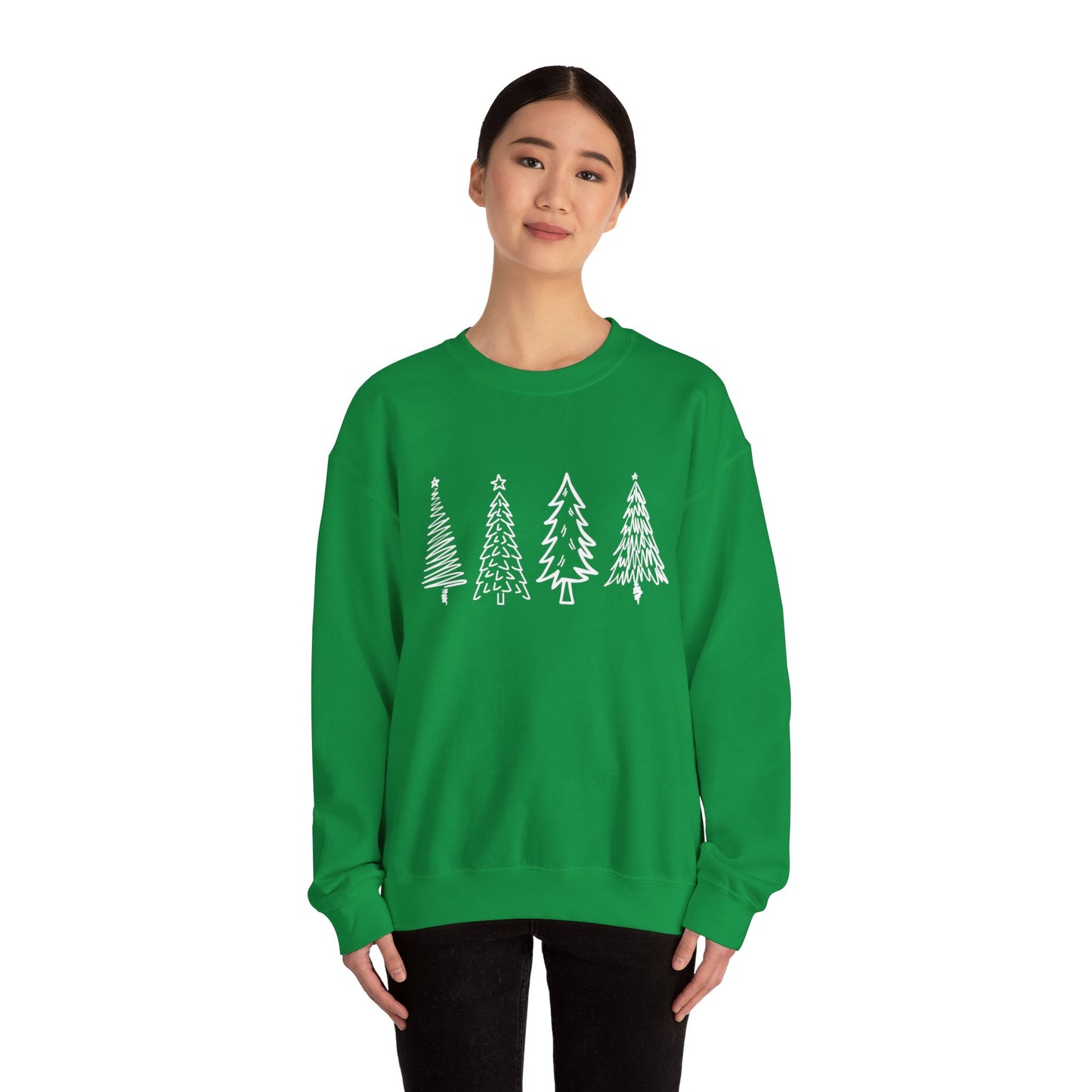 Christmas Holiday Trees Sweatshirt