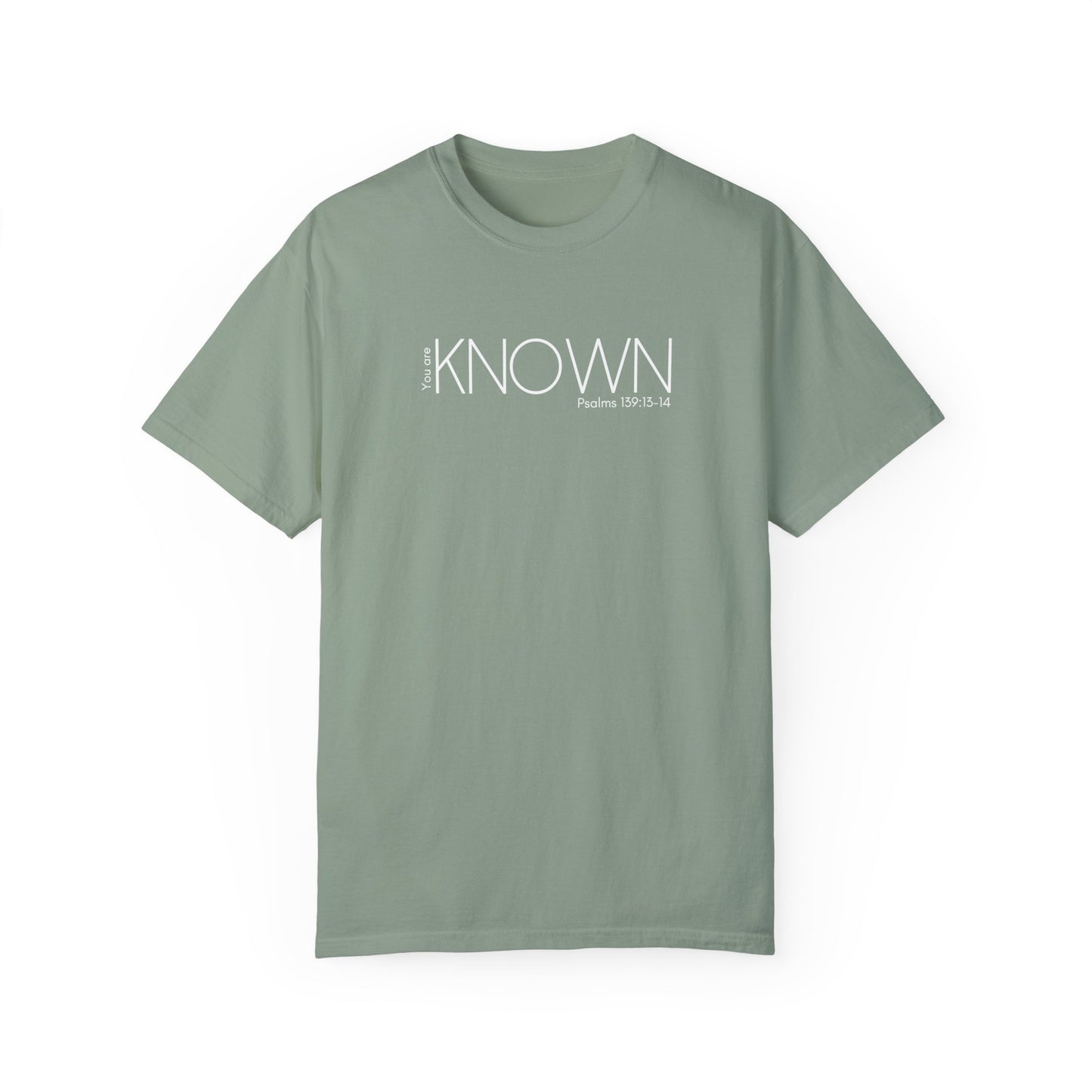 You Are Known Shirt (Psalms 139:13-14)