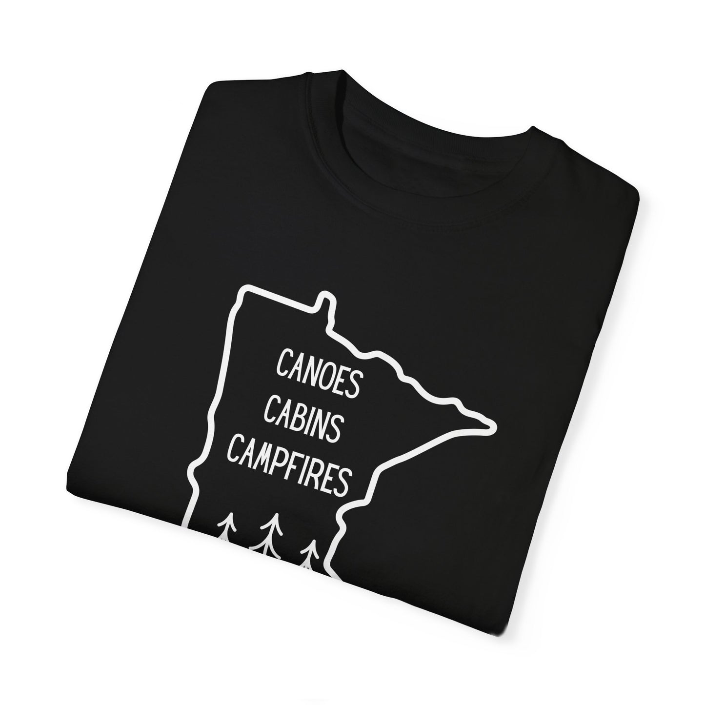 Canoes Cabins Campfires Minnesota Shirt