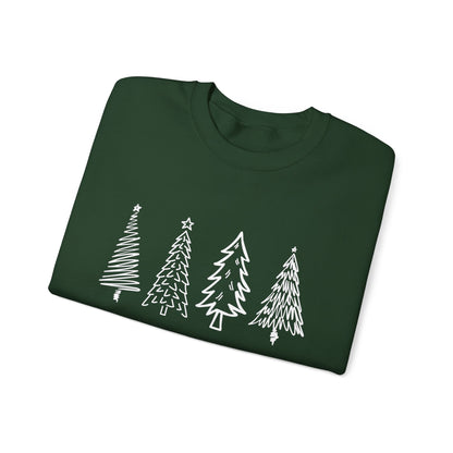 Christmas Holiday Trees Sweatshirt