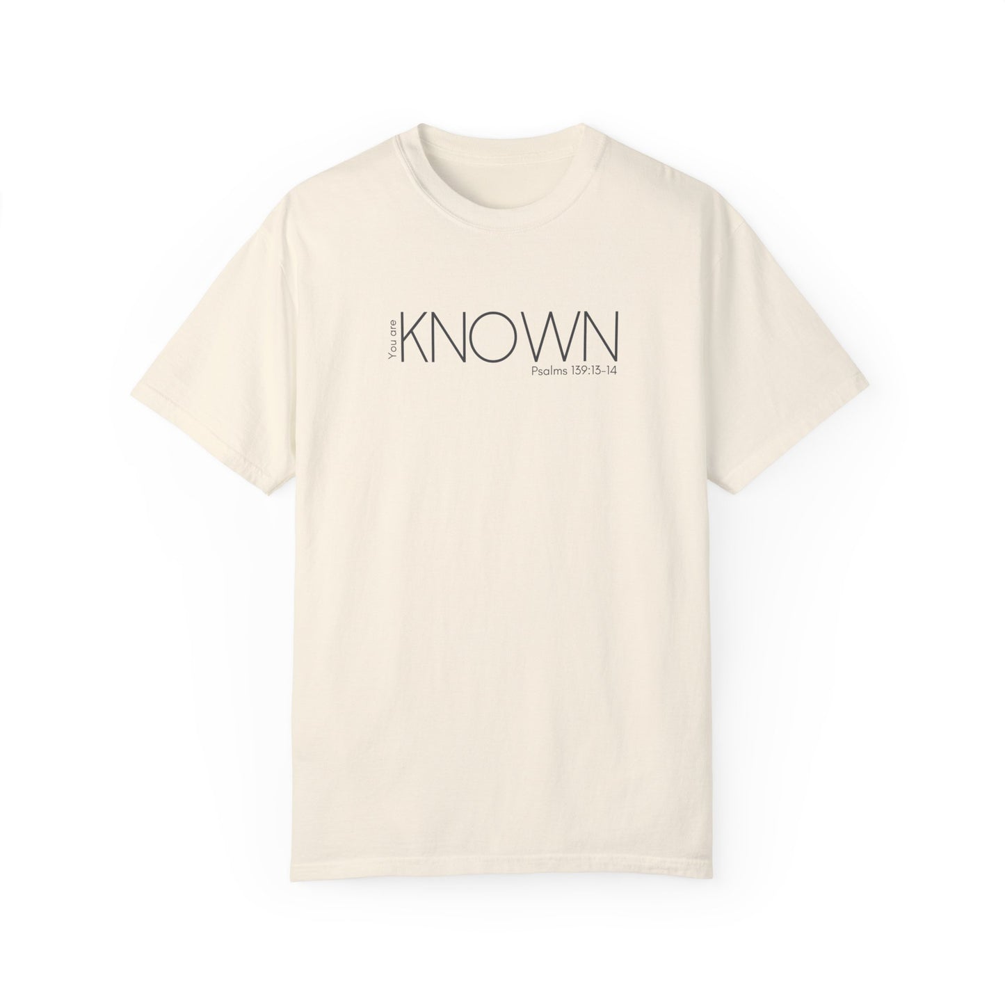 You Are Known Shirt (Psalms 139:13-14)