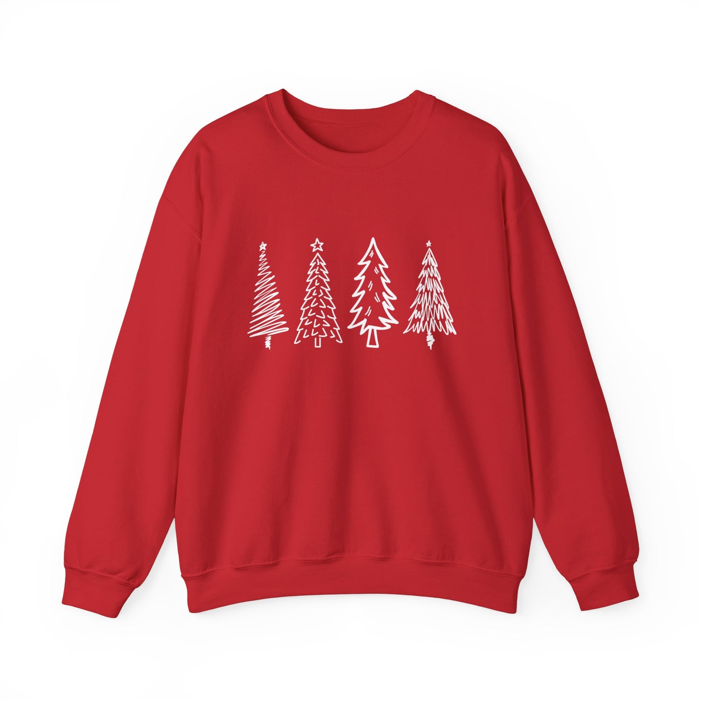 Christmas Holiday Trees Sweatshirt