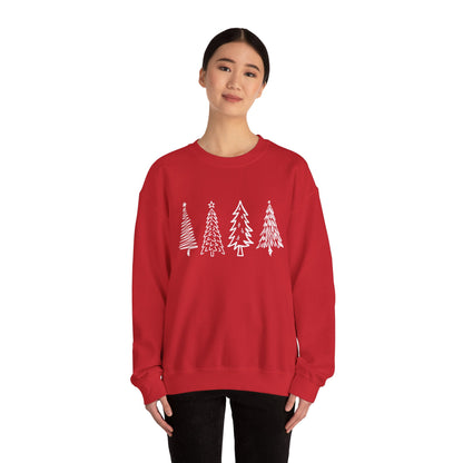 Christmas Holiday Trees Sweatshirt