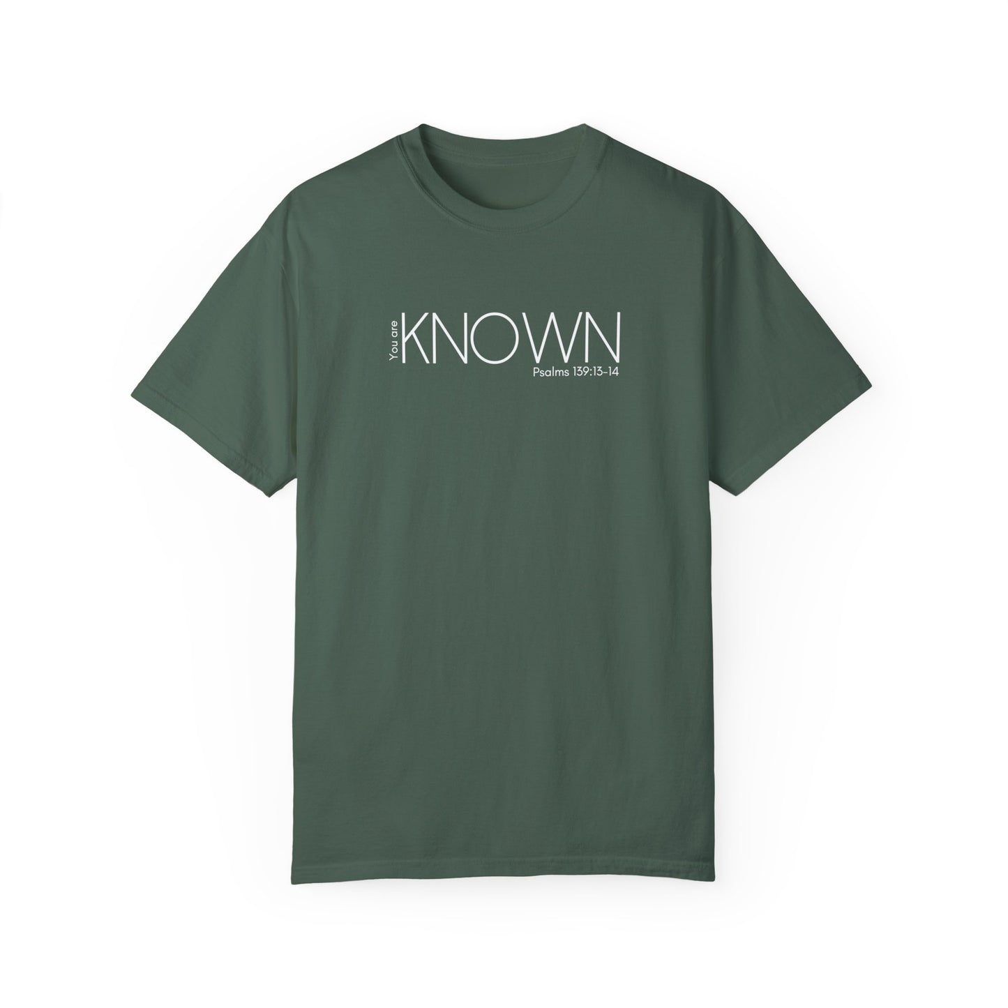 You Are Known Shirt (Psalms 139:13-14)