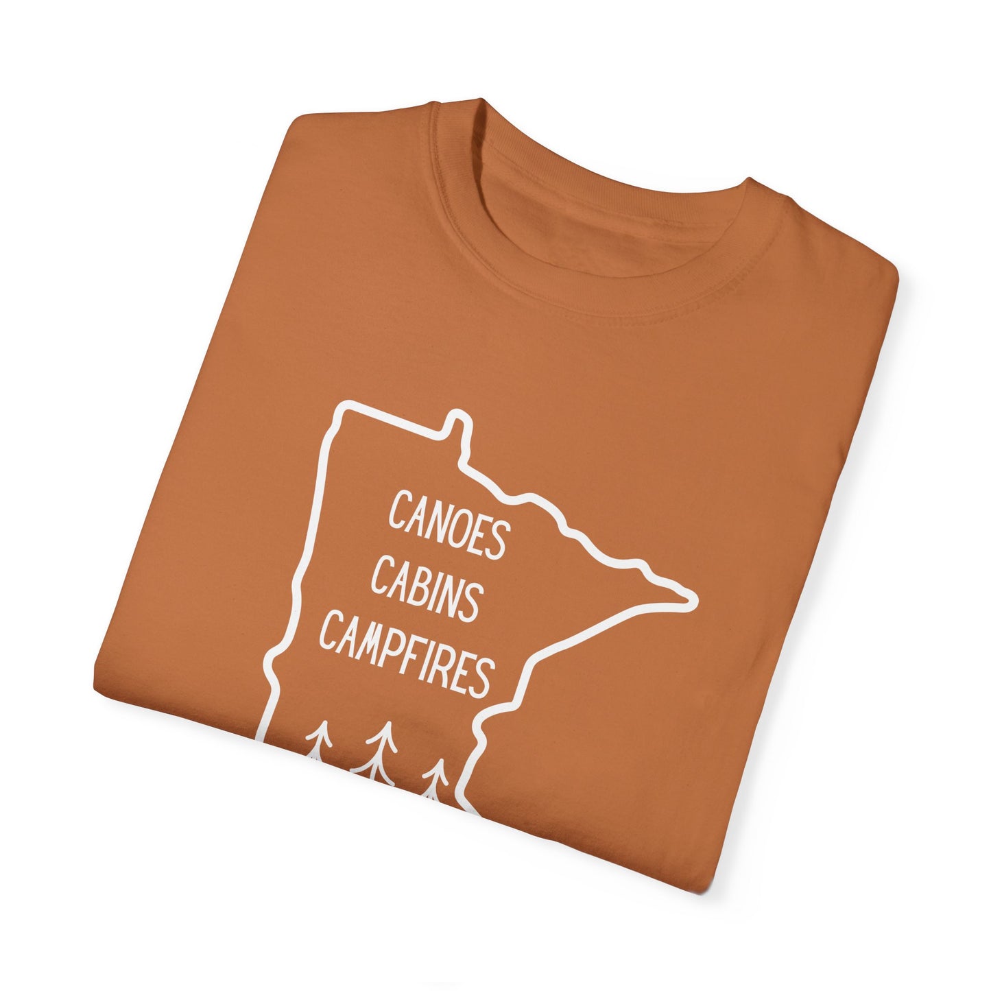 Canoes Cabins Campfires Minnesota Shirt