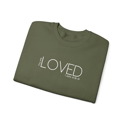 You Are Loved Shirt (1 John 4:18-19)