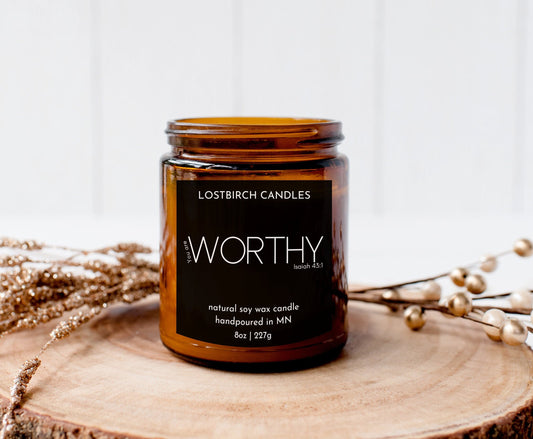 You Are Worthy Candle | Pick Scent